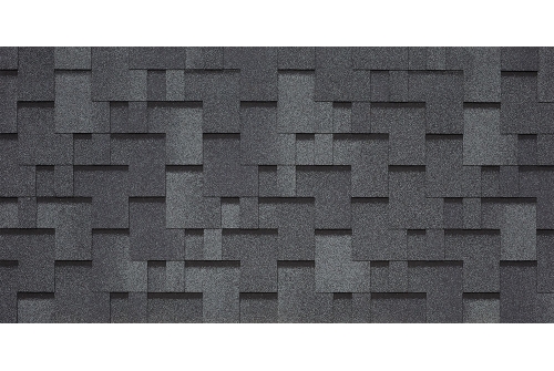 Черепица гибкая Tegola Lazio granito 454 (серый с отливом) распродажа