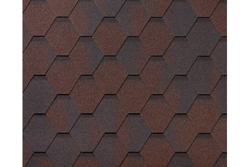 Черепица гибкая RoofShield Классик Стандарт медный