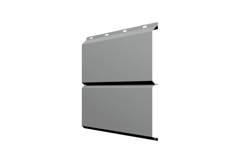 ЭкоБрус 0,345 0,5 Satin с пленкой RAL 9006 бело-алюминиевый