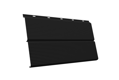 ЭкоБрус 0,345 Gofr 0,45 Drap RAL 9005 черный