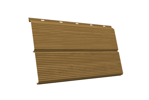 ЭкоБрус 0,345 Gofr 0,45 Print Elite Honey Wood TwinColor