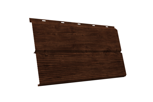 ЭкоБрус 0,345 Gofr 0,45 Print Elite с пленкой Cherry Wood TwinColor