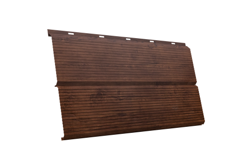 ЭкоБрус 0,345 Gofr 0,45 Print Premium с пленкой Cherry Wood Fresh TwinColor