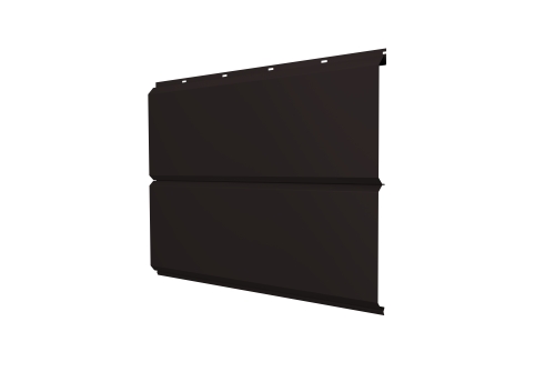 ЭкоБрус new 0,5 Satin Matt с пленкой RAL 9005 черный