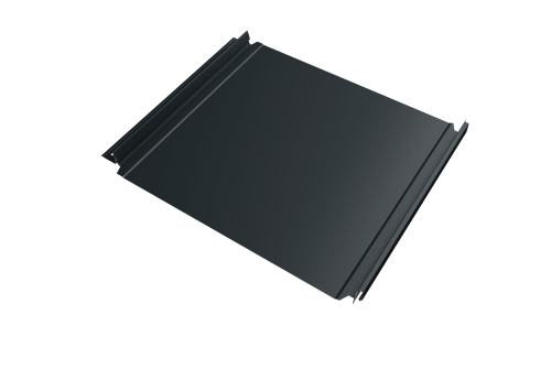 Кликфальц Double Pro Grand Line 0,5 Satin с пленкой на замках RAL 7016 антрацитово-серый