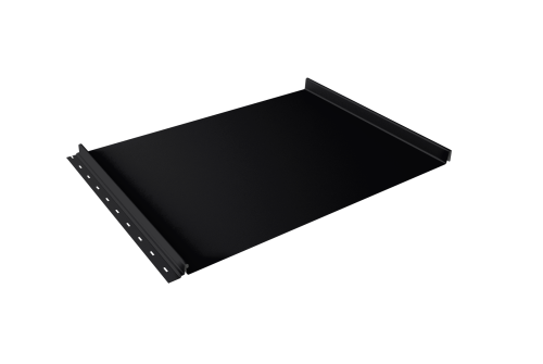 Кликфальц Grand Line 0,5 PurPro Matt 275 с пленкой на замках RAL 9005 черный