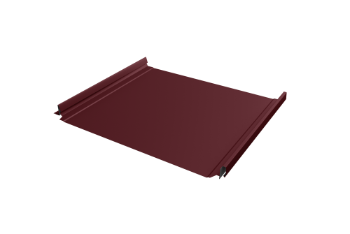 Кликфальц Pro Grand Line 0,5 Satin Matt TX с пленкой на замках RAL 3005 красное вино