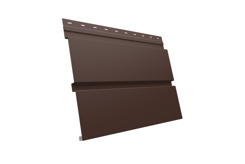Квадро брус 0,5 Satin с пленкой RAL 8017 шоколад
