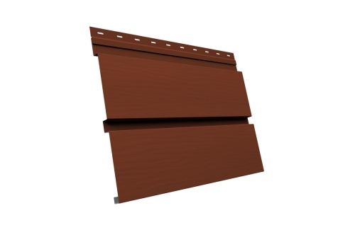 Квадро брус 3D 0,45 Drap с пленкой RAL 8004 терракота