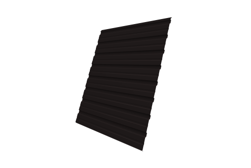 Профнастил С10R 0,45 Drap-double TX RAL 9005 черный