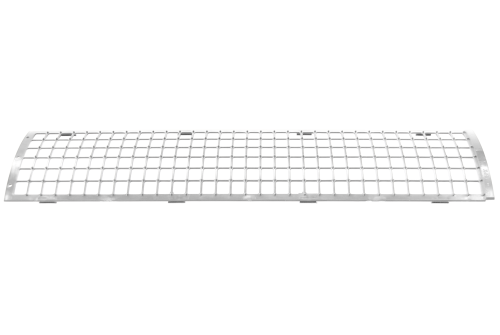 Решетка желоба защитная RAL 9003 сигнальный белый (0,6м)