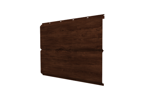 Софит ЭкоБрус new без перфорации 0,45 Print Elite с пленкой Cherry Wood TwinColor