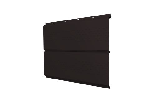Софит ЭкоБрус new c перфорацией 0,5 Satin Matt RAL 9005 черный