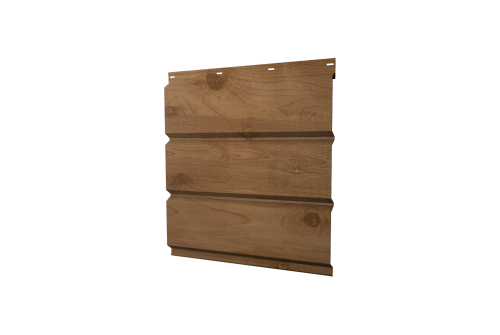 Софит металлический без перфорации 0,45 Print Premium с пленкой Pine Wood Fresh