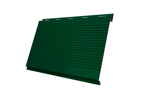 Софит Вертикаль 0,2 Grand Line gofr 0,45 Drap TX с пленкой RAL 6005 зеленый мох