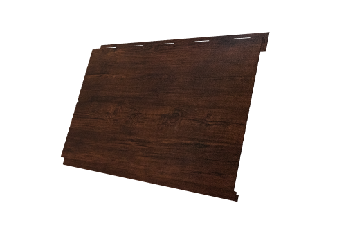 Софит Вертикаль 0,2 line Grand line 0,45 Print-Double Premium с пленкой Cherry Wood Dark F