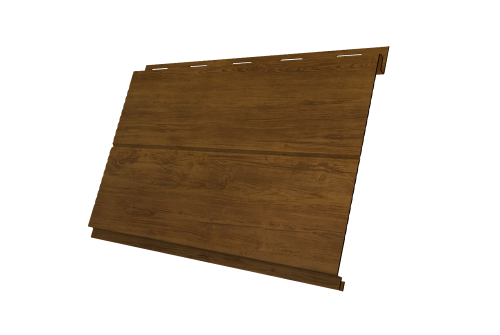 Софит Вертикаль 0,2 line Grand line 0,45 Print Elite с пленкой Golden Wood TwinColor