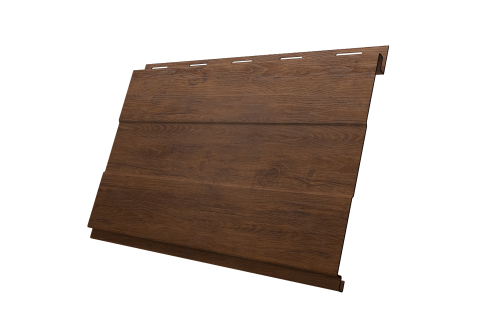Софит Вертикаль 0,2 prof Grand line 0,45 Print Premium Golden Wood Fresh TwinColor
