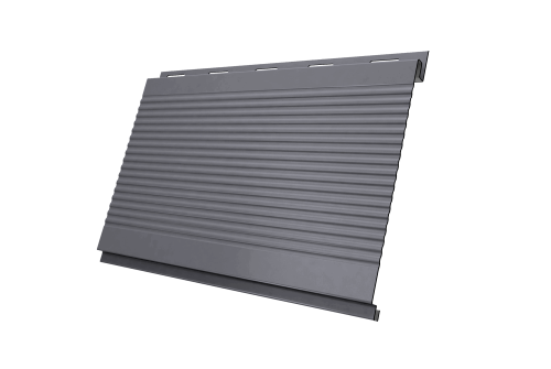Вертикаль 0,2 gofr 0,5 Satin с пленкой RAL 7004 сигнальный серый