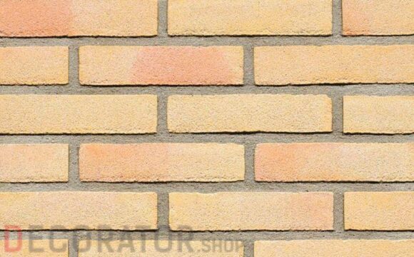 Кирпич облицовочный ручной формовки Terca Geel Genuanceerd, 210*100*50 мм