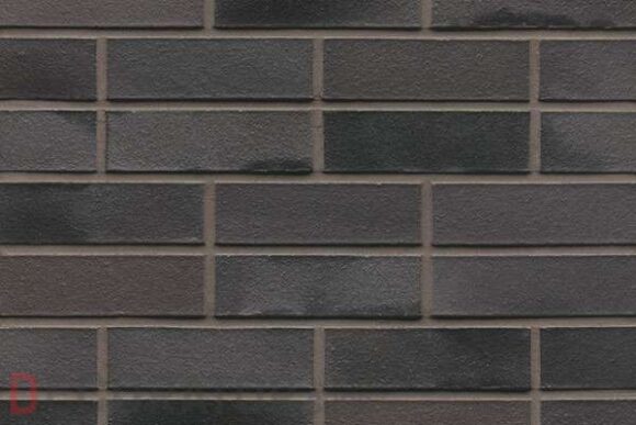 Клинкерный кирпич Westerwaelder WK 15 Schwarz-bunt Edelglanz, 240*90*40 мм