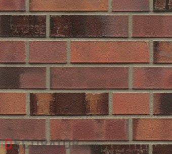 Клинкерный кирпич Westerwaelder WK08KS Lachsrot Kohle Spezial, 220*105*65 мм