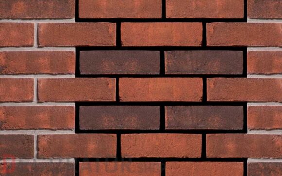 Кирпич ручной формовки ENGELS Old English Red, 215*45-50*65 мм
