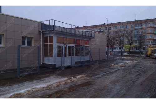 Крепление хомут 62х55 RAL 7040 — изображение 4