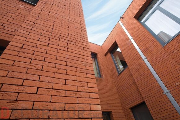 Клинкерный кирпич Vandersanden 11 HF Terra Rood, DF 210х100х65 мм — изображение 4