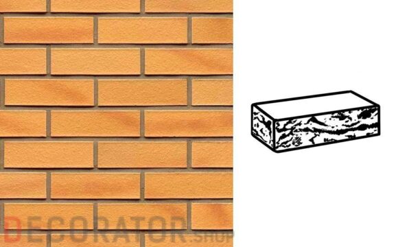 Кирпич клинкерный пустотелый Muhr 02 Gelb Bunt готик, 290*90*71 мм