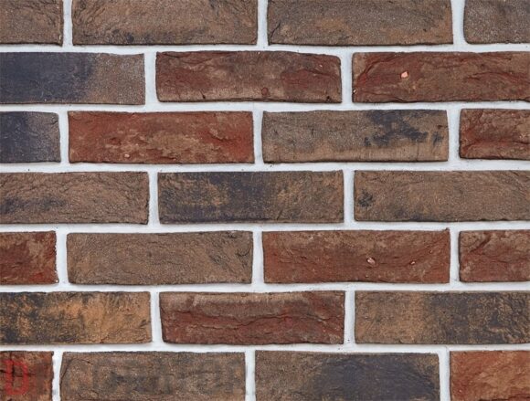 Клинкерный кирпич ручной формовки Westerwaelder BRICK WK920 Ruhrtal Mangan, 215*65*100 мм