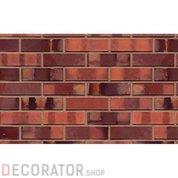 Клинкерный облицовочный кирпич Westerwaelder WK 04S Rotbraun-bunt Spezial, 215*102*65 мм