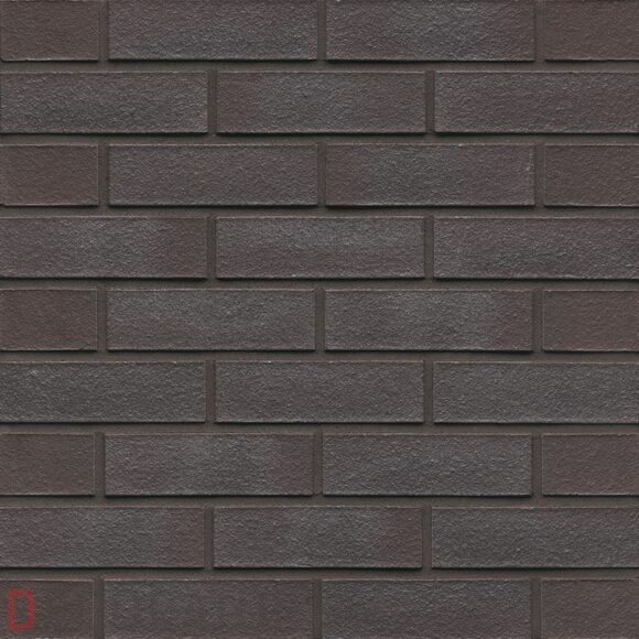 Клинкерный кирпич Westerwaelder WK20 Graphitschwarz, 220*105*52 мм