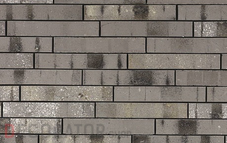 Кирпич облицовочный ручной формовки Terca Archipolis Jet Grijs, 240*65*40 мм