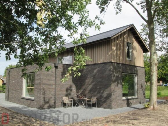 Кирпич облицовочный ручной формовки Terca Metal Palladium, 210*100*50 мм — изображение 2