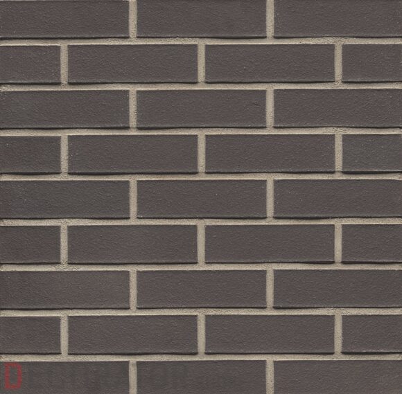 Клинкерный кирпич Westerwaelder WK 05 Eisenschmelz Schwarzbraun Spar, 240*55*71 мм