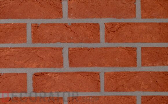 Кирпич облицовочный ручной формовки Terca Haywood Red, 215*65*50 мм