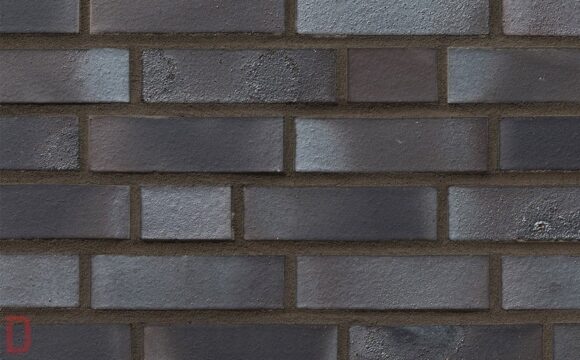 Кирпич клинкерный полнотелый Roben Brighton kohle, 240*115*71 мм