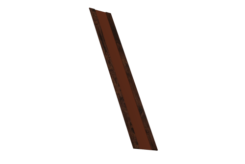 Крепежная планка жалюзи Milan, Milan Slim, Tokyo 0,45 Print Elite Cherry Wood TwinColor (2м) — изображение 2