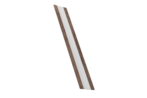 Крепежная планка жалюзи Milan, Milan Slim, Tokyo 0,45 Print Premium Almond Wood Fresh (3м)