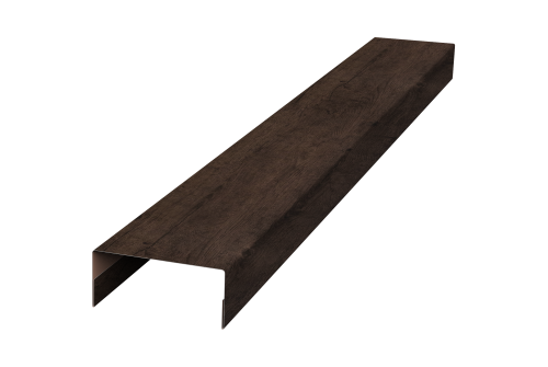 Крышка 30х15 жалюзи Texas 0,45 Print Elite Antique Wood TwinColor (3м)
