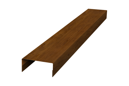 Крышка 30х20 жалюзи Texas 0,45 Print Elite Golden Wood TwinColor (2,5м)