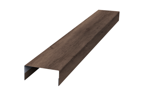 Крышка 30х20 жалюзи Texas 0,45 Print Premium Almond Wood Fresh (2,5м)