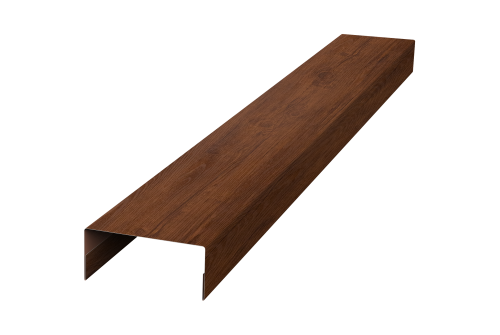 Крышка 30х20 жалюзи Texas 0,45 Print Premium Golden Wood Fresh TwinColor (2,5м)