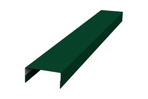 Крышка 30х20 жалюзи Texas 0,7 PE RAL 6005 зеленый мох (2м)