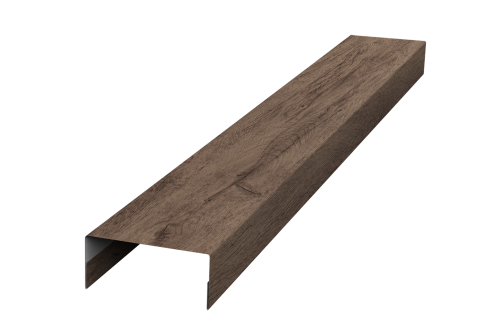 Крышка 45х20 жалюзи Texas 0,45 Print Premium Almond Wood Fresh (3м)