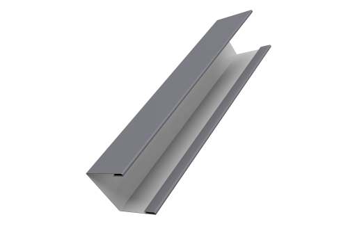 Крышка жалюзи Milan Slim 0,45 Drap TX RAL 7004 сигнальный серый (2,5м)