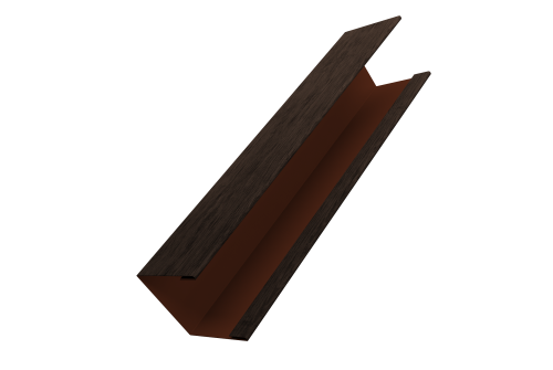 Крышка жалюзи Milan Slim 0,45 Print-double Elite Antique Wood (2,5м)