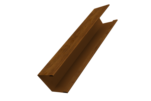 Крышка жалюзи Milan Slim 0,45 Print-double Elite Golden Wood (2м)