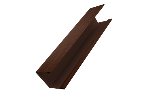 Крышка жалюзи Milan Slim 0,45 Print Elite Choco Wood TwinColor (3м)
